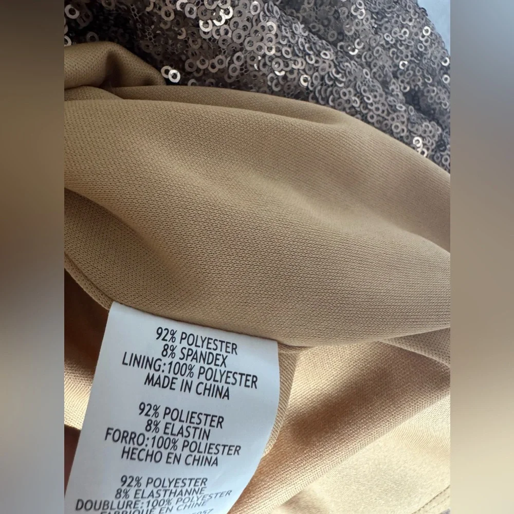 Jump Apparel Wendye Chaitin
Strapless Party Maxi Sequin Dress Sz 1/2 - Picture 8 of 13